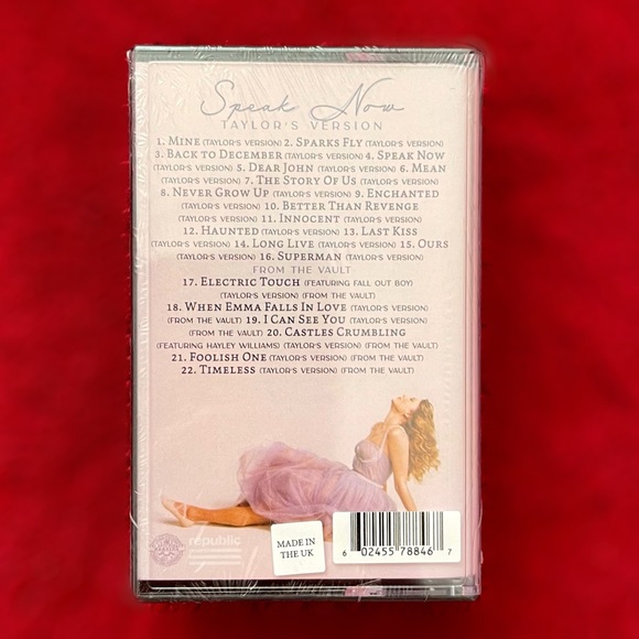 SEALED! Taylor Swift - Speak Now Cassettes - Picture 5 of 5